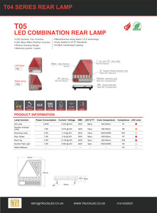 T05 TRAILER LIGHT/REAR COMBINATION LAMP - AUTOMOTIVE LIGHTING SOLUTIONS LTD
