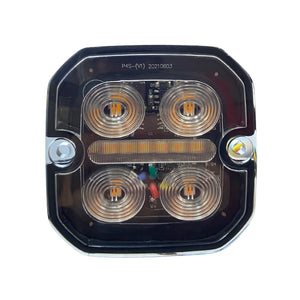 S038 SQUARE SURFACE MOUNT/GRILL LIGHT WITH DUAL COLOUR POSITION LIGHT - AUTOMOTIVE LIGHTING SOLUTIONS LTD