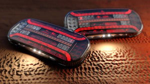 FT610 DI L Universal LED rear lamp with reflective triangle 6-functional.