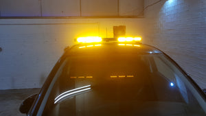 ALS 900Slim 1050mm LED LIGHTBAR WITH WHITE TAKEDOWN AND ALLEY LIGHTS - AUTOMOTIVE LIGHTING SOLUTIONS LTD