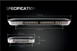 ALS 440 Mini Led Light Bar - AUTOMOTIVE LIGHTING SOLUTIONS LTD