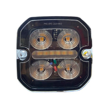 Load image into Gallery viewer, S038 SQUARE SURFACE MOUNT/GRILL LIGHT WITH DUAL COLOUR POSITION LIGHT - AUTOMOTIVE LIGHTING SOLUTIONS LTD
