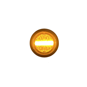 ROUND AMBER WARNING LIGHT WITH WHITE, AMBER OR RED POSITION LIGHT CR07 - AUTOMOTIVE LIGHTING SOLUTIONS LTD