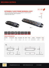 Load image into Gallery viewer, W04 SURFACE MOUNT/GRILL LIGHT - AUTOMOTIVE LIGHTING SOLUTIONS LTD
